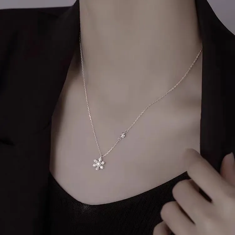 Chongqing Gold Store S925 Silver Necklaces Unisex-5