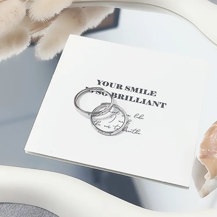 Chongqing Gold Store S999 Fine Silver Rings Unisex-5
