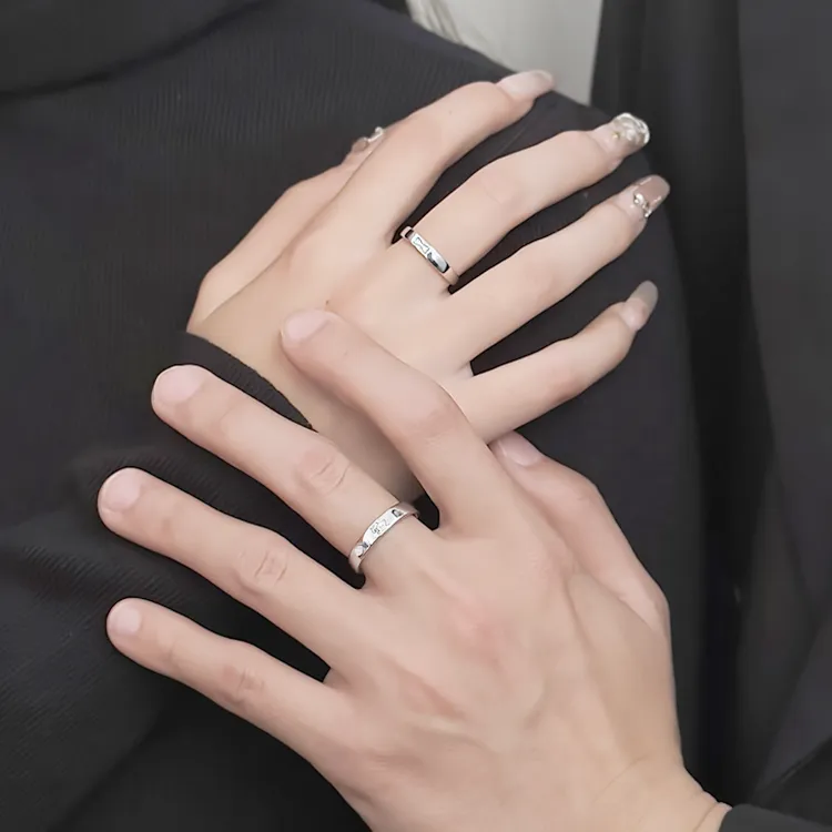 Chongqing Gold Store Alloy Rings Unisex-4