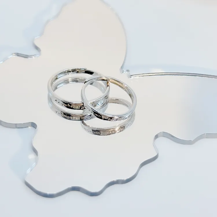 Chongqing Gold Store S999 Fine Silver Rings Unisex-3