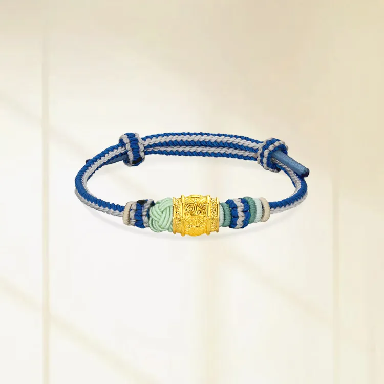 Chongqing gold store Gold Bracelet Unisex-1