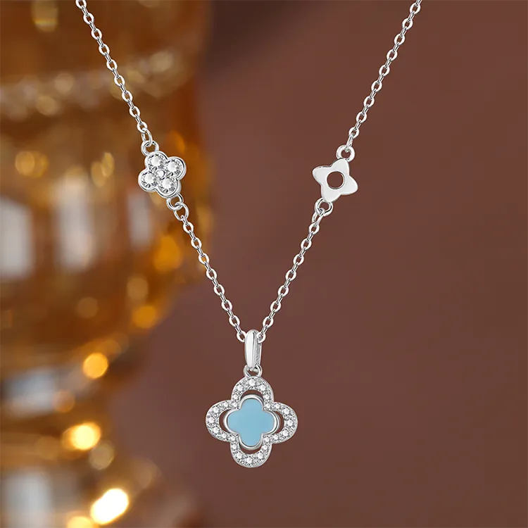Chongqing Gold Store S 999 Fine Silver Necklaces Women's-2