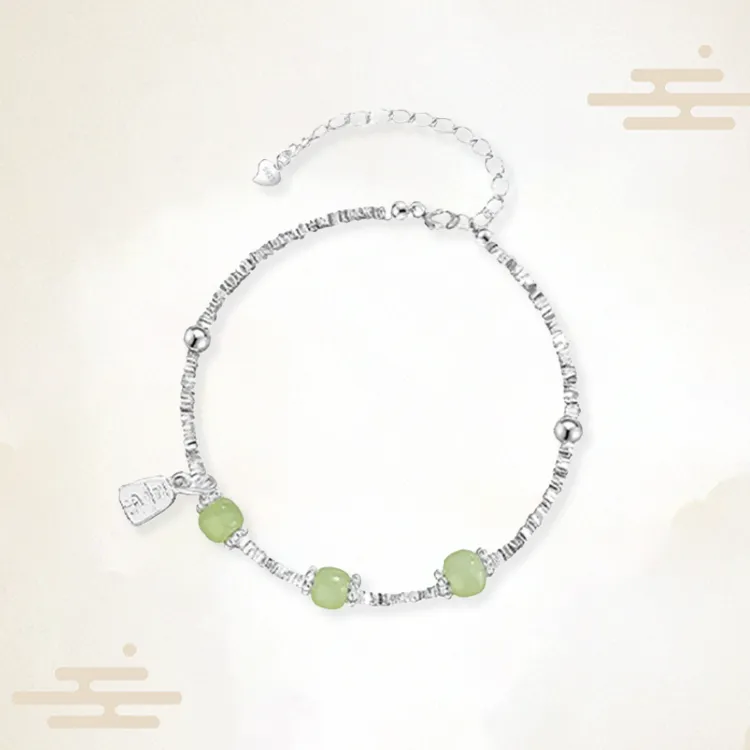 Chongqing Gold Store S925 Silver Bracelets Women's-2