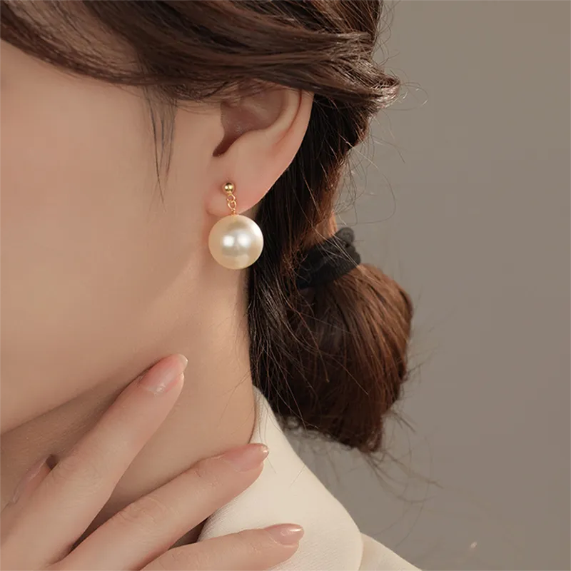 Chongqing Gold Store S925 Silver Earrings Women's-3