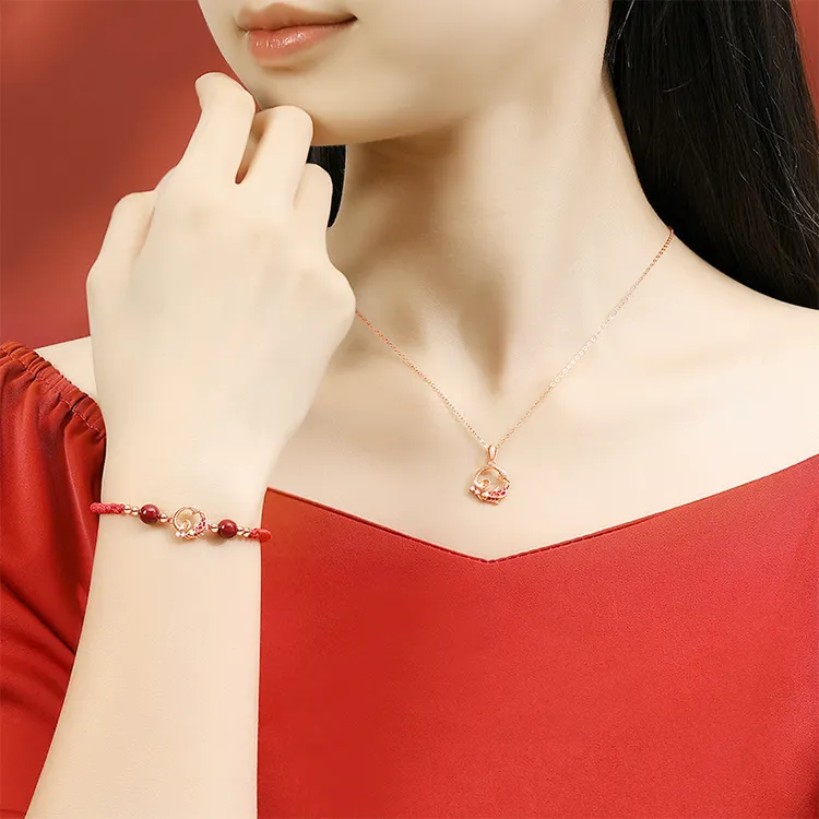 Chongqing Gold Store S925 Silver Bracelets Unisex-3