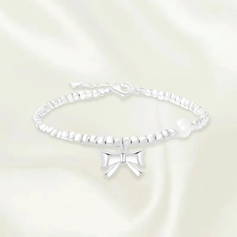 Chongqing Gold Store S925 Silver Bracelets Women's-3