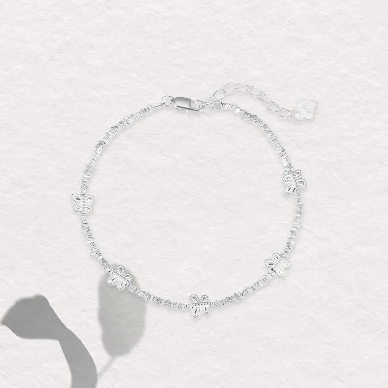 Chongqing Gold Store S925 Silver Bracelets Women's-4