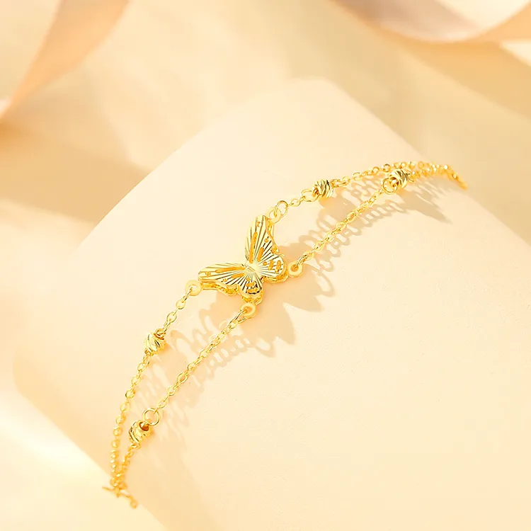 Chongqing gold store Gold Bracelet Women's-3