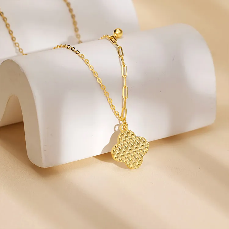 Chongqing Gold Store S925 Silver Necklaces Unisex-3