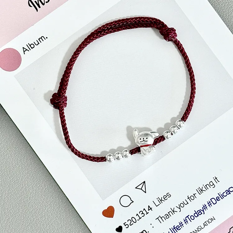 Chongqing Gold Store S 999 Fine Silver Bracelets Unisex-1