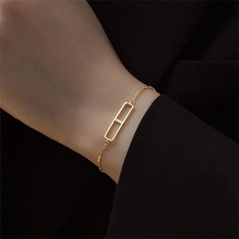 Chongqing Gold Store S925 Silver Bracelets Women's-1