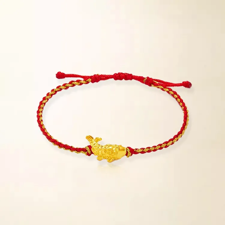 Chongqing gold store Gold Bracelet Unisex-3