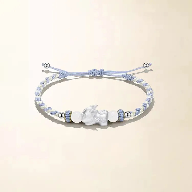 Chongqing Gold Store 999 Fine Silver Bracelets Unisex-2