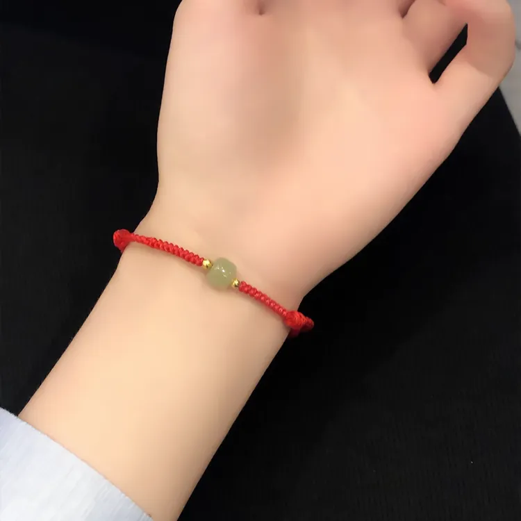 Chongqing Gold Store Chalcedony Bracelets Unisex-2