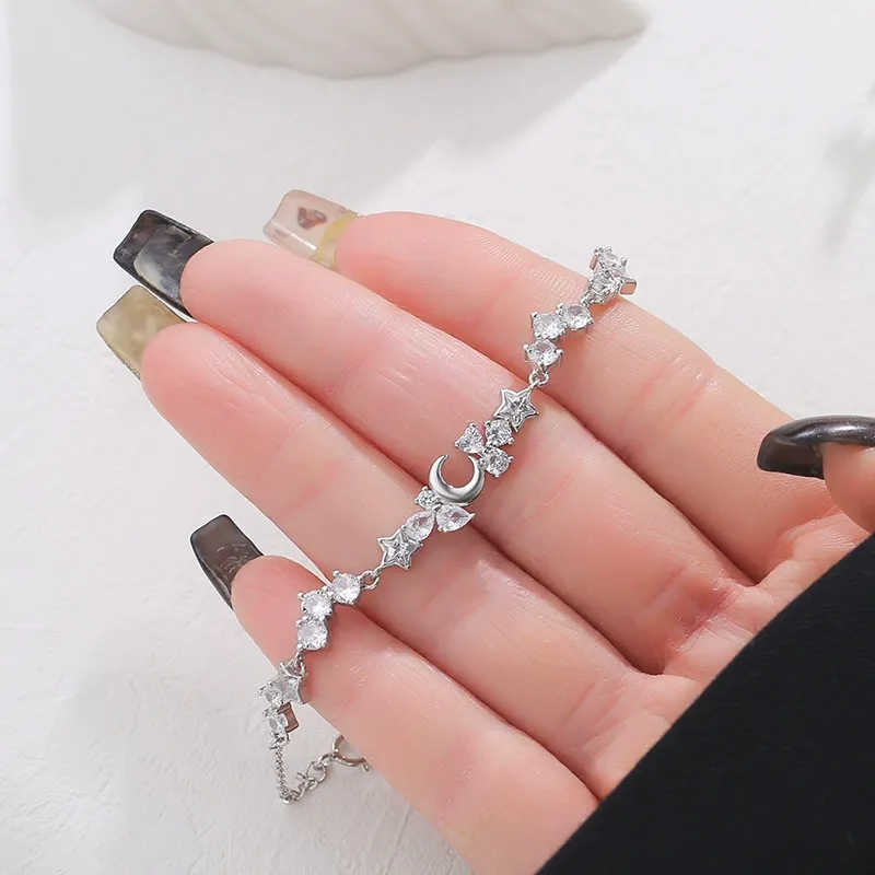 Chongqing Gold Store S925 Silver Bracelets Women's-1
