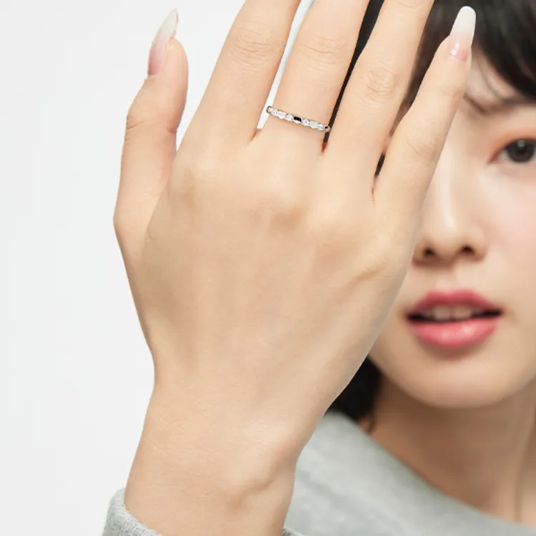 Chongqing Gold Store S925 Silver Rings Unisex-2
