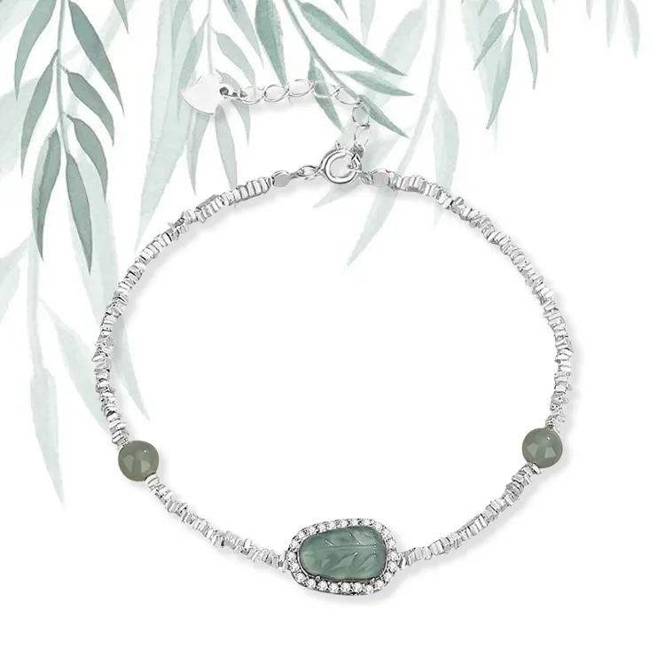 Chongqing Gold Store S925 Silver Bracelets Women's-3