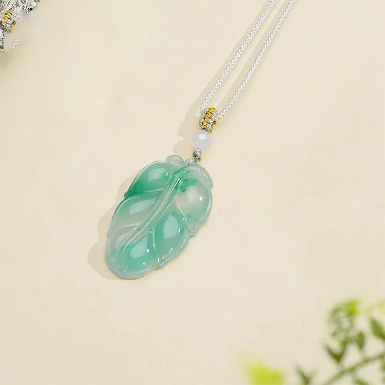 Chongqing Gold Store African Emerald Necklaces Unisex-3