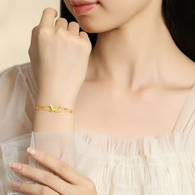 Chongqing gold store Gold Bracelet Women's-2