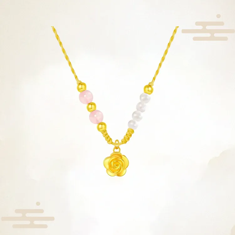 Chongqing Gold Store S990 Silver Necklaces Women's-5