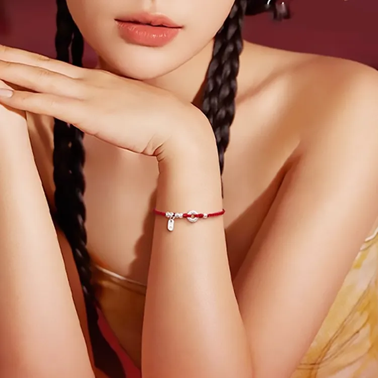 Chongqing Gold Store S925 Silver Bracelets Unisex-2