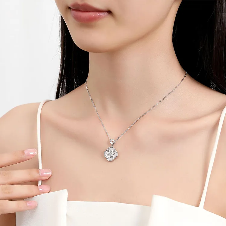 Chongqing Gold Store S925 Silver Necklaces Women's-1