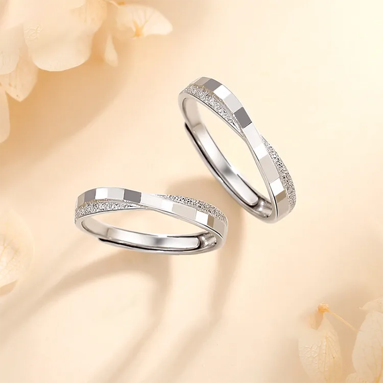 Chongqing Gold Store 999 Fine Silver Rings Unisex-3