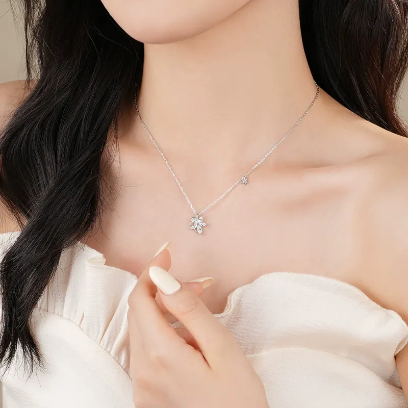 Chongqing Gold Store S925 Silver Necklaces Women's-2