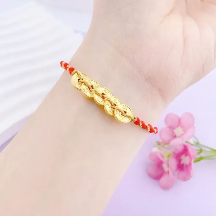 Chongqing Gold Store 999 Fine Silver Bracelets Women's-3