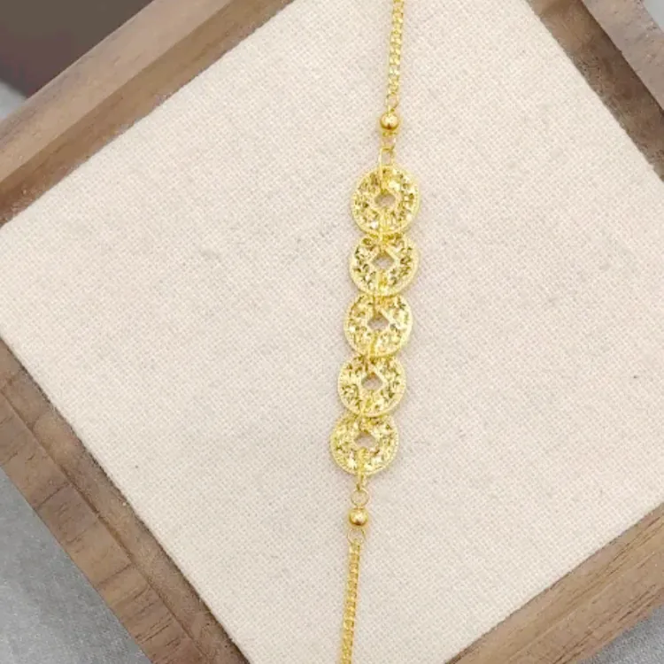 Chongqing Gold Store S925 Silver Bracelets Women's-4