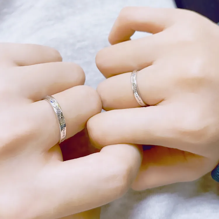 Chongqing Gold Store S999 Fine Silver Rings Unisex-1