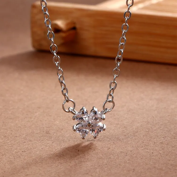 Chongqing Gold Store S925 Silver Necklaces Unisex Silver-1