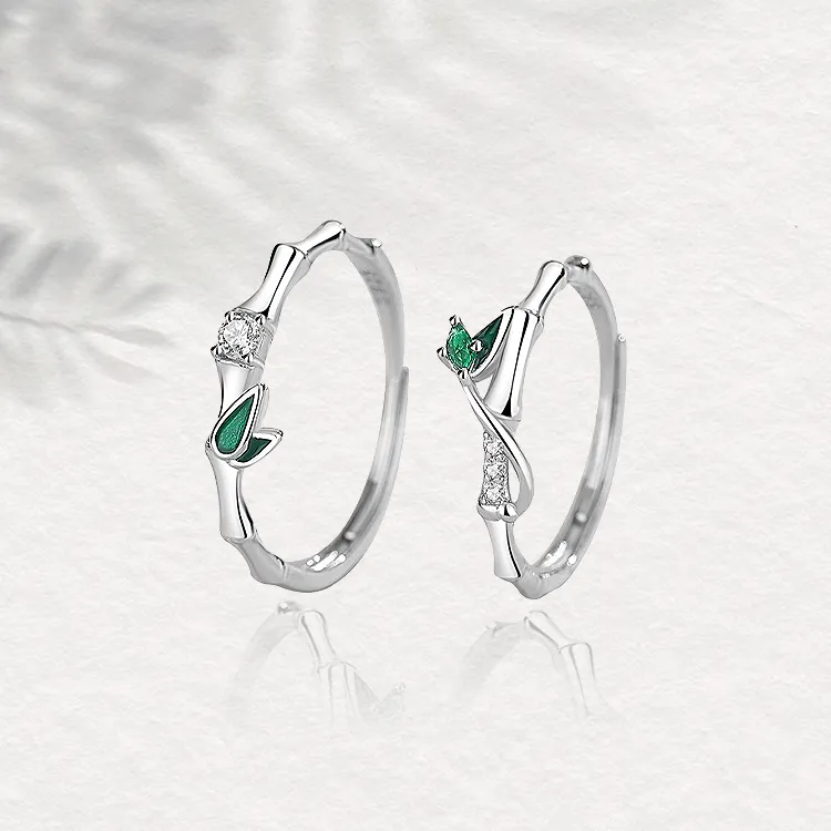 Chongqing Gold Store S925 Silver Rings Unisex-3