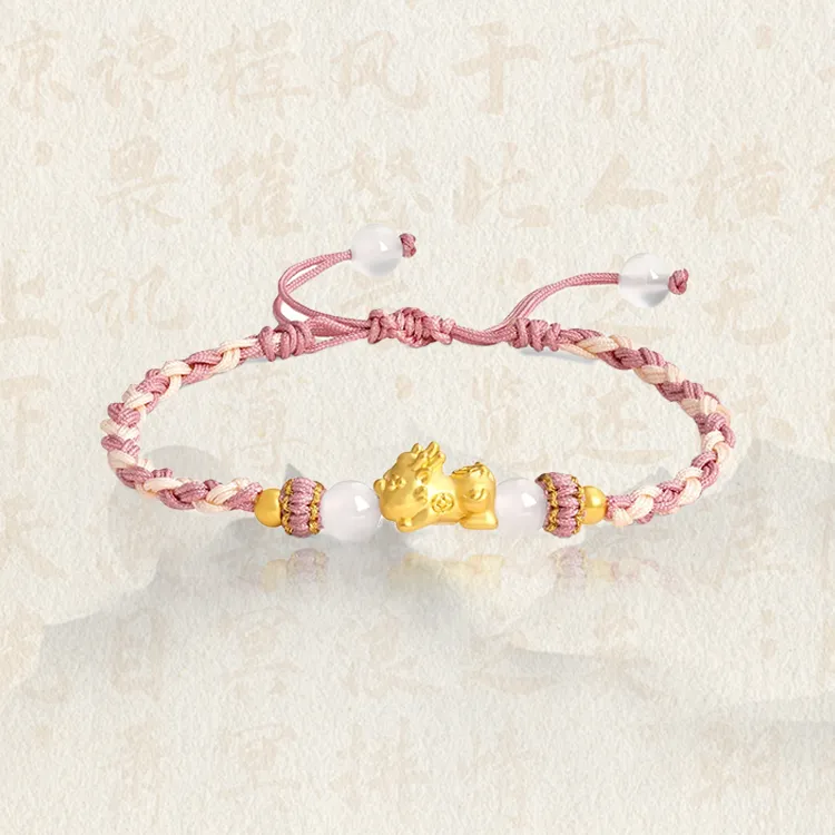 Chongqing Gold Store S999 Fine Silver Bracelets Unisex-2