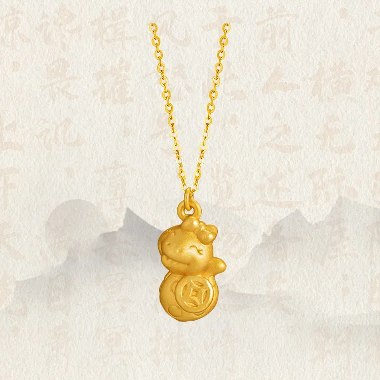 Chongqing Gold Store S925 Silver Necklaces Unisex-4