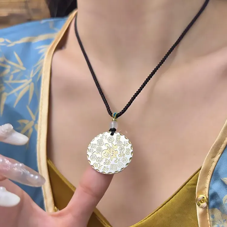 Chongqing Gold Store Alloy Necklaces Unisex-3
