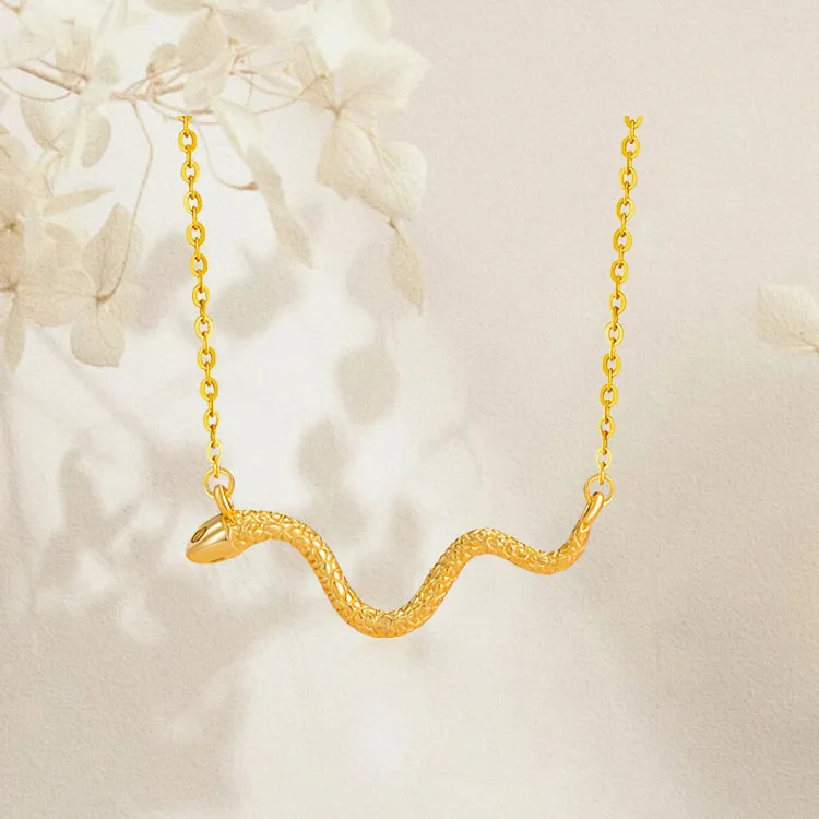 Chongqing Gold Store S925 Silver Necklaces Unisex-4