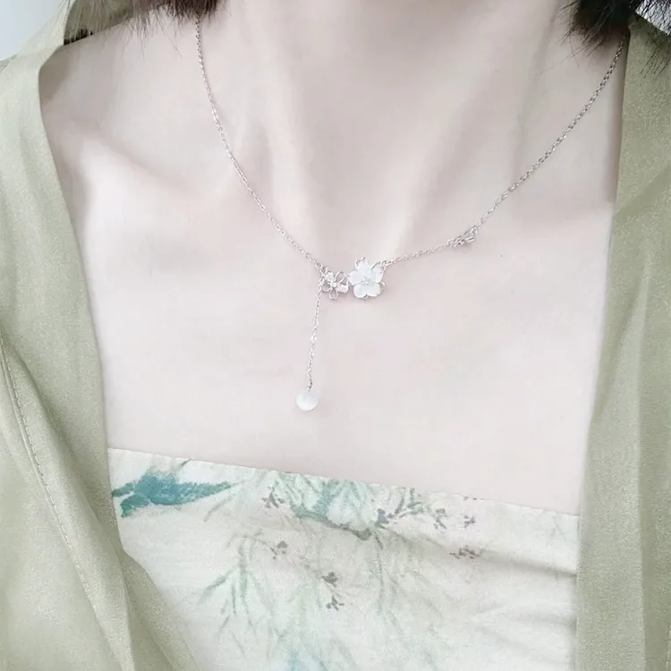 Chongqing Gold Store S925 Necklaces Women's-4