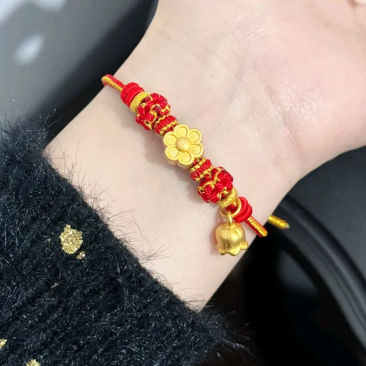Chongqing Gold Store S999 Fine Silver Bracelets Women's-3