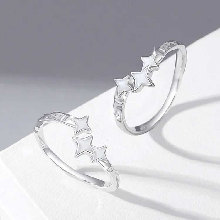 Chongqing Gold Store S925 Silver Rings Unisex-1