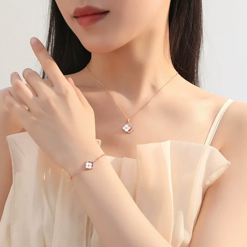 Chongqing Gold Store S925 Silver Bracelets Women's-4