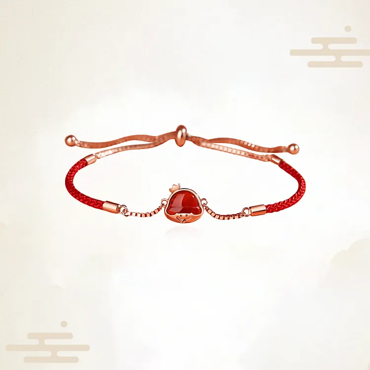 Chongqing Gold Store Agate Bracelets Women's-4