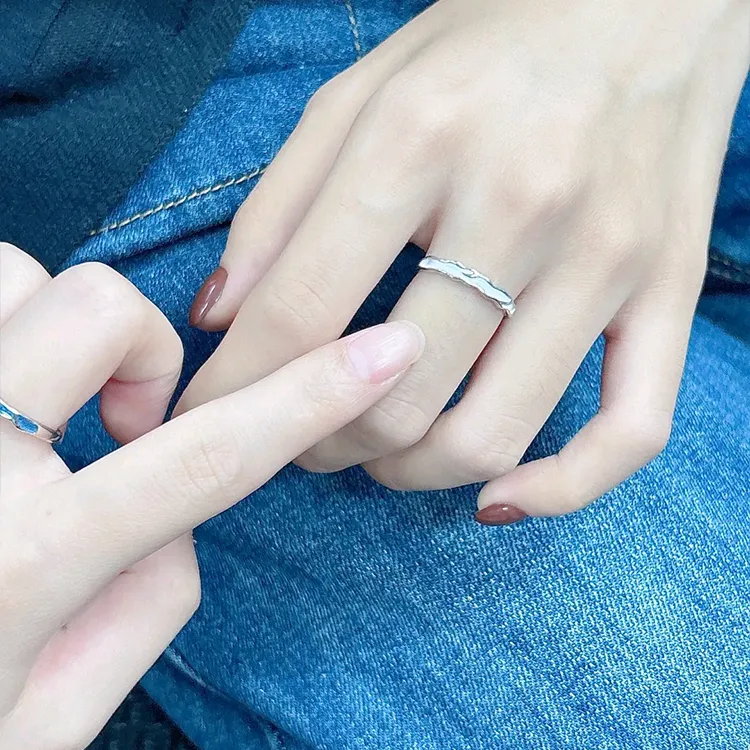 Chongqing Gold Store 999 Fine Silver Rings Unisex-3