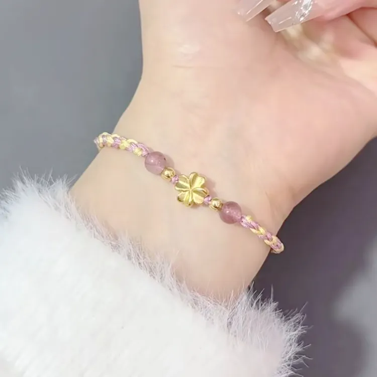 Chongqing Gold Store S999 Fine Silver Bracelets Women's-2