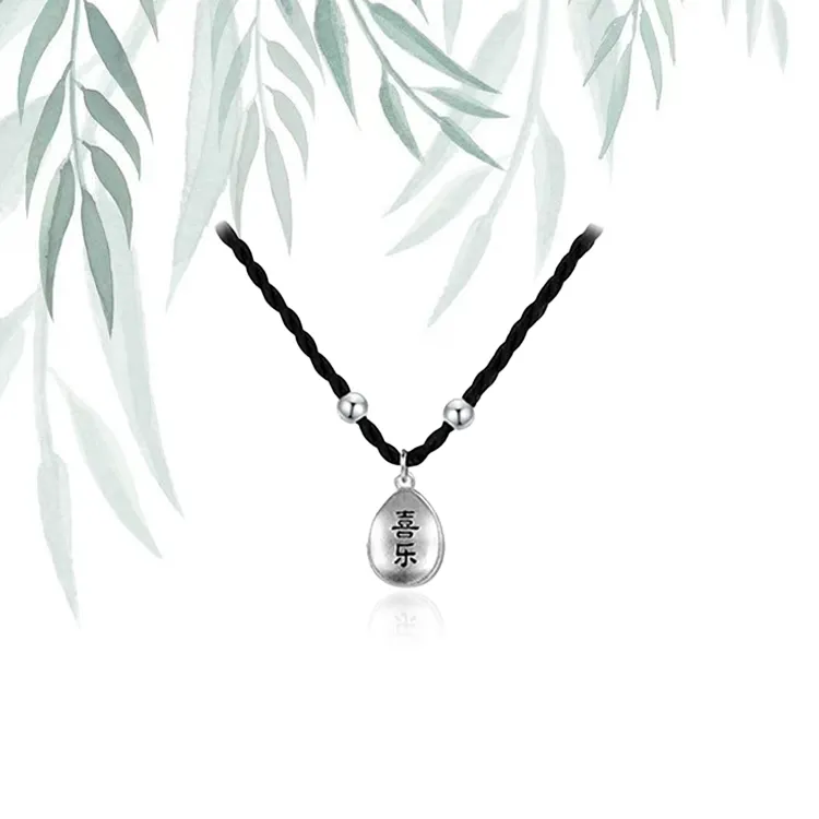 Chongqing Gold Store 999 Fine Silver Necklaces Unisex-2