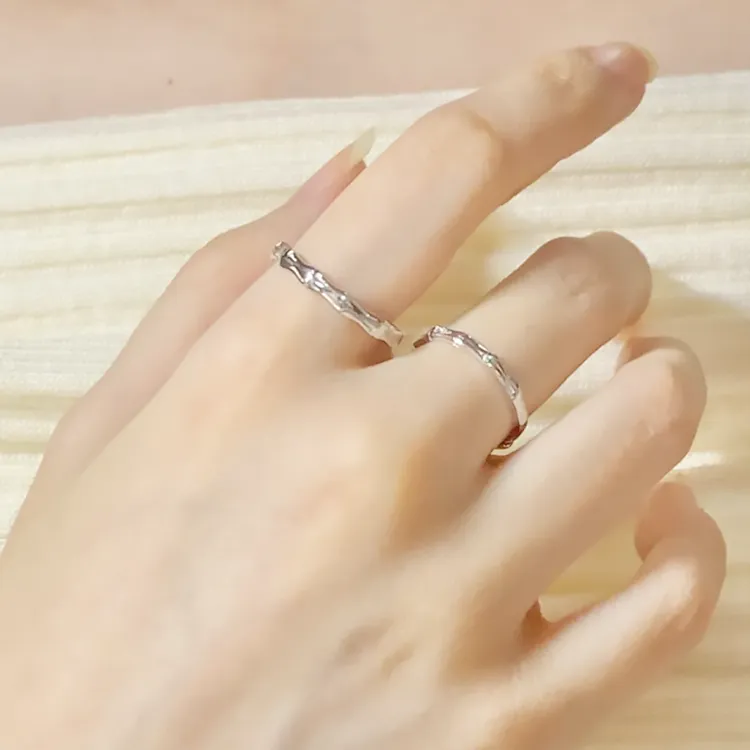 Chongqing Gold Store 925 Sterling Silver Rings Unisex-1