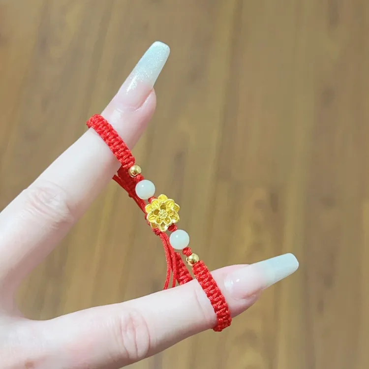 Chongqing Gold Store S999 Fine Silver Bracelets Women's-5