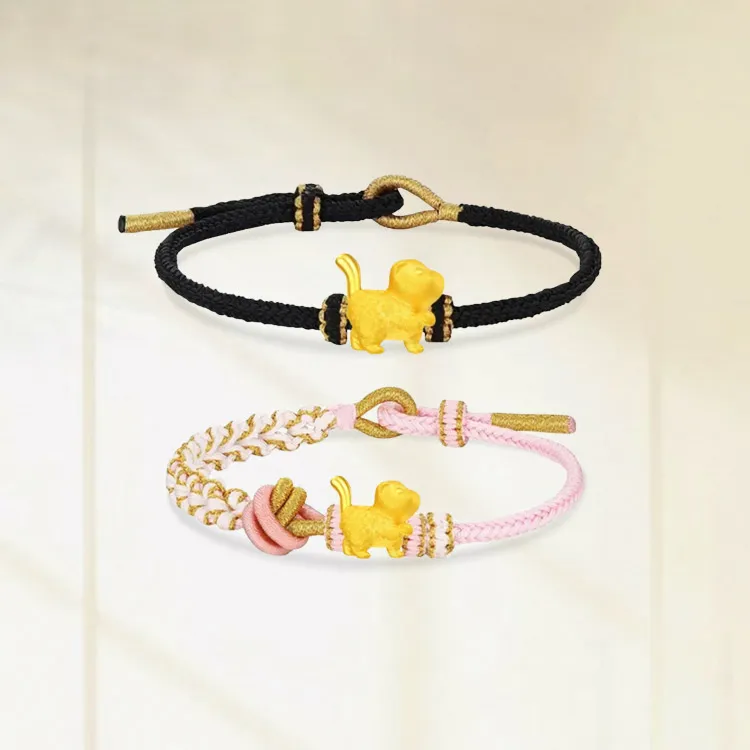 Chongqing gold store Gold Bracelet Unisex-4