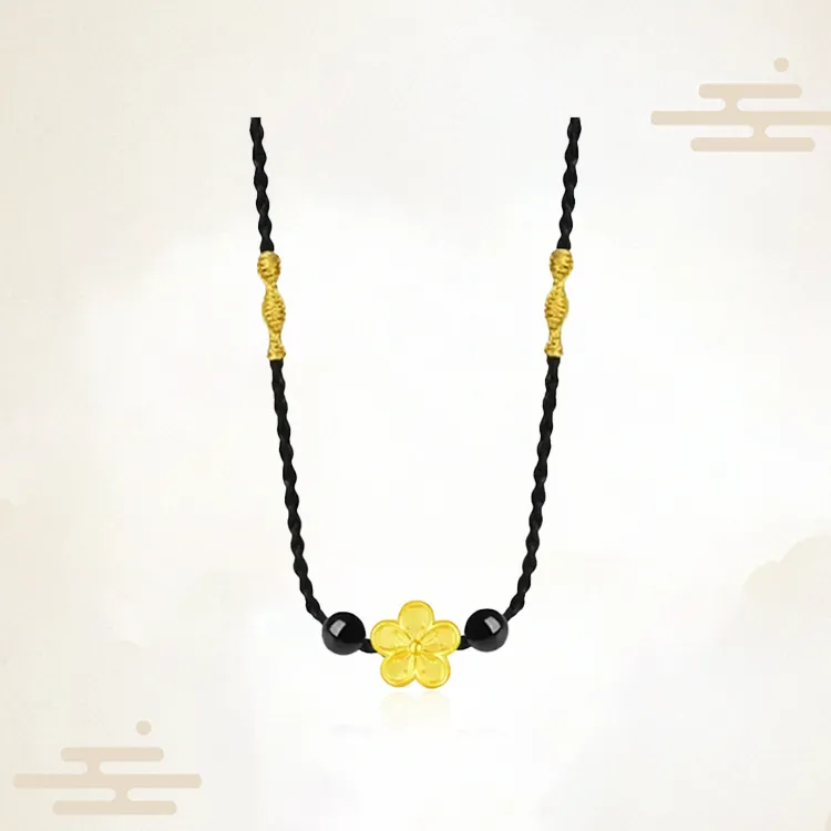 Chongqing Gold Store S999 Fine Silver Necklaces Unisex-1