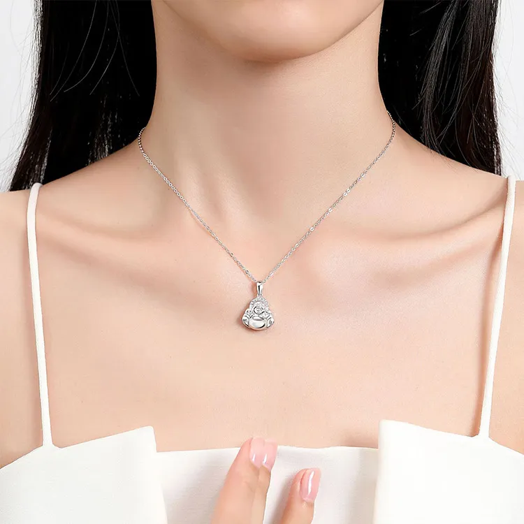 Chongqing Gold Store S925 Silver Necklaces Unisex-1